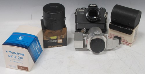 Lot 58 - Minolta XD-s Medical SLR camera with winder...