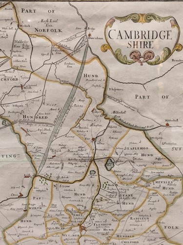 Lot 430 - Two Cambridgeshire Maps