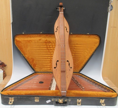 Lot 164 - A cased Dulcimer, by Dusty Strings Dulcimer Co...