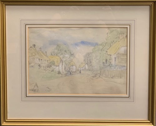 Lot 484 - Myles Birket Foster RWS (British, 1825-1899)