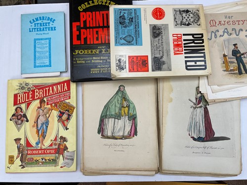Lot 340 - Collection of loose prints and ephemera