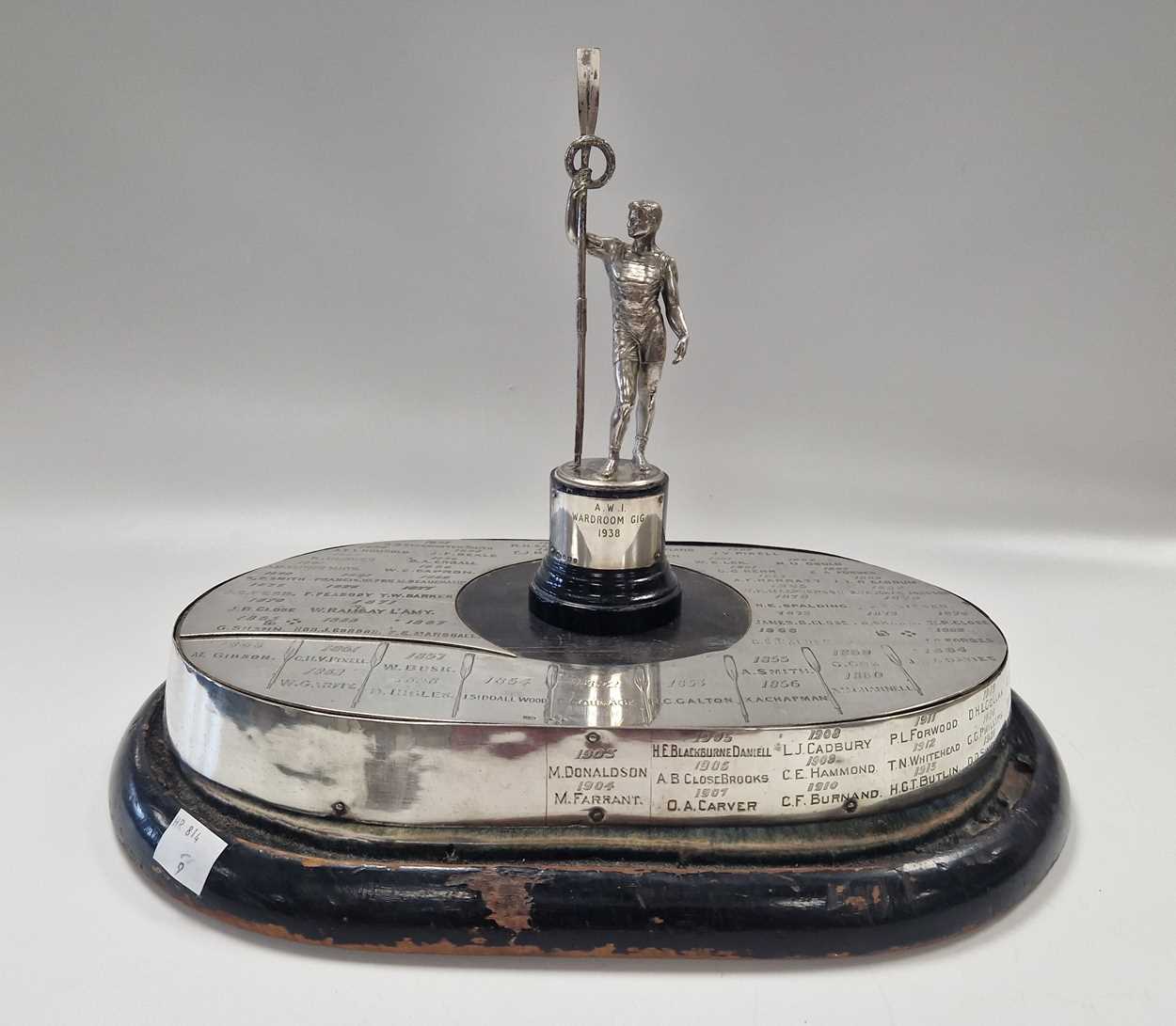 Lot 326 - An Edward Macnaghten (1830-1913) silver trophy base