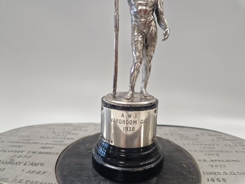 Lot 326 - An Edward Macnaghten (1830-1913) silver trophy base