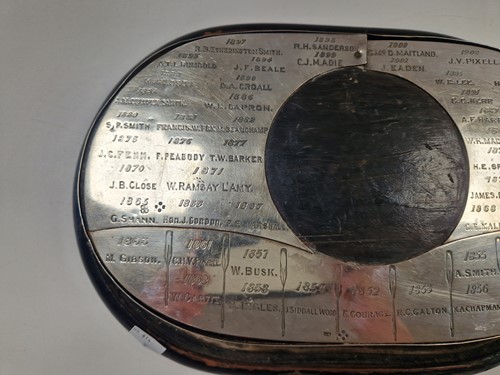 Lot 326 - An Edward Macnaghten (1830-1913) silver trophy base