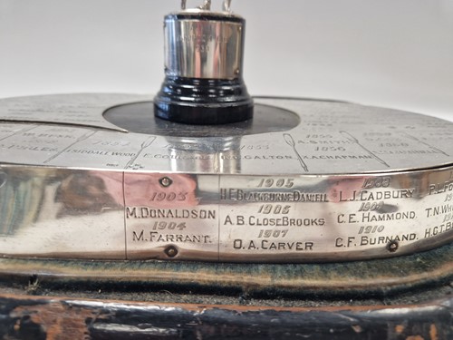 Lot 326 - An Edward Macnaghten (1830-1913) silver trophy base