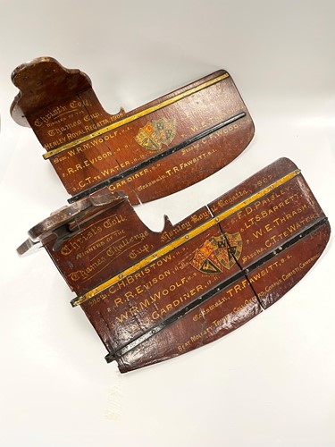 Lot 328 - Two commemorative Henley Royal Regatta presentation rudders
