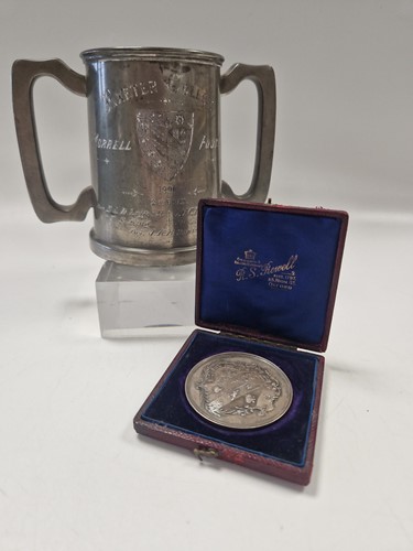 Lot 330 - An Exeter College, Oxford, Boat Club silver medal