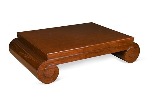 Lot 227 - Ralph Lauren Home, a mahogany Brook Street cocktail table