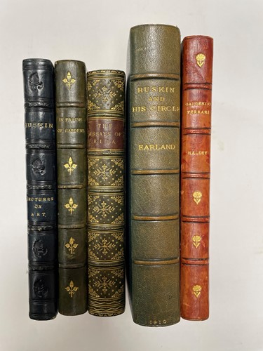Lot 246 - Literature - fore edge paintings, 5 vols.