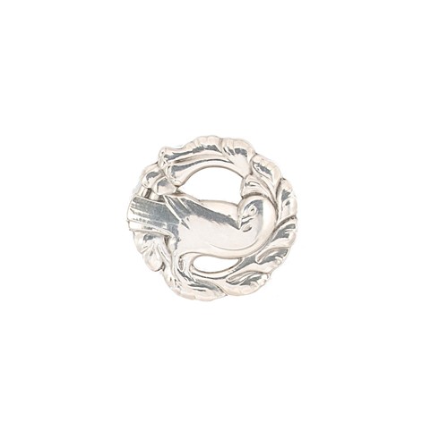 Lot 6 - Kristian Mohl-Hansen for Georg Jensen - A dove brooch