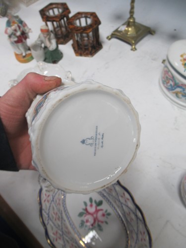 Lot 129 - A collection miscellaneous china and brassware...
