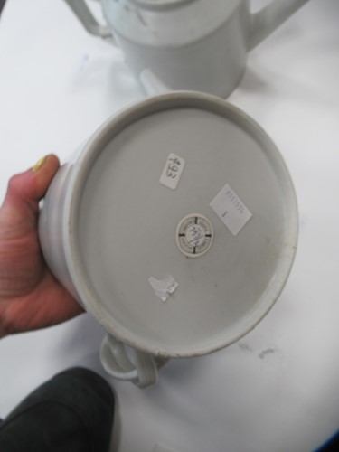 Lot 22 - Two Chinese porcelain Diana Cargo teapots and...