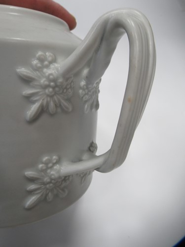 Lot 22 - Two Chinese porcelain Diana Cargo teapots and...