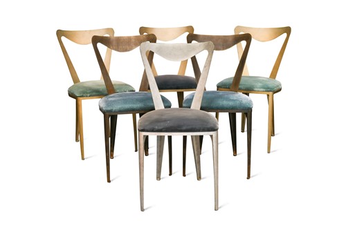 Lot 234 - Tom Faulkner, a set of six 'Tiffany' dining chairs