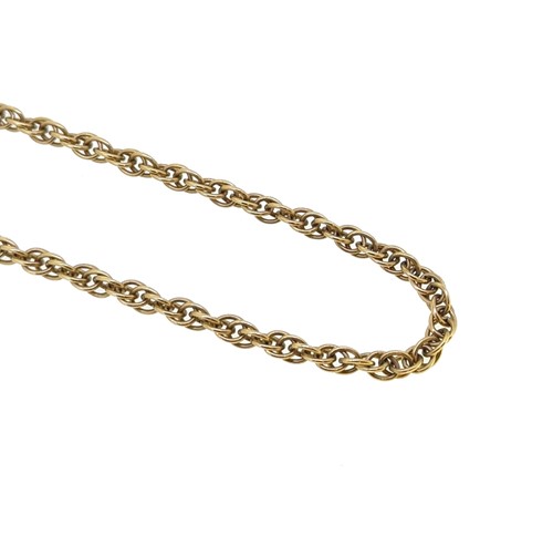 Lot 3 - A 9ct gold chain