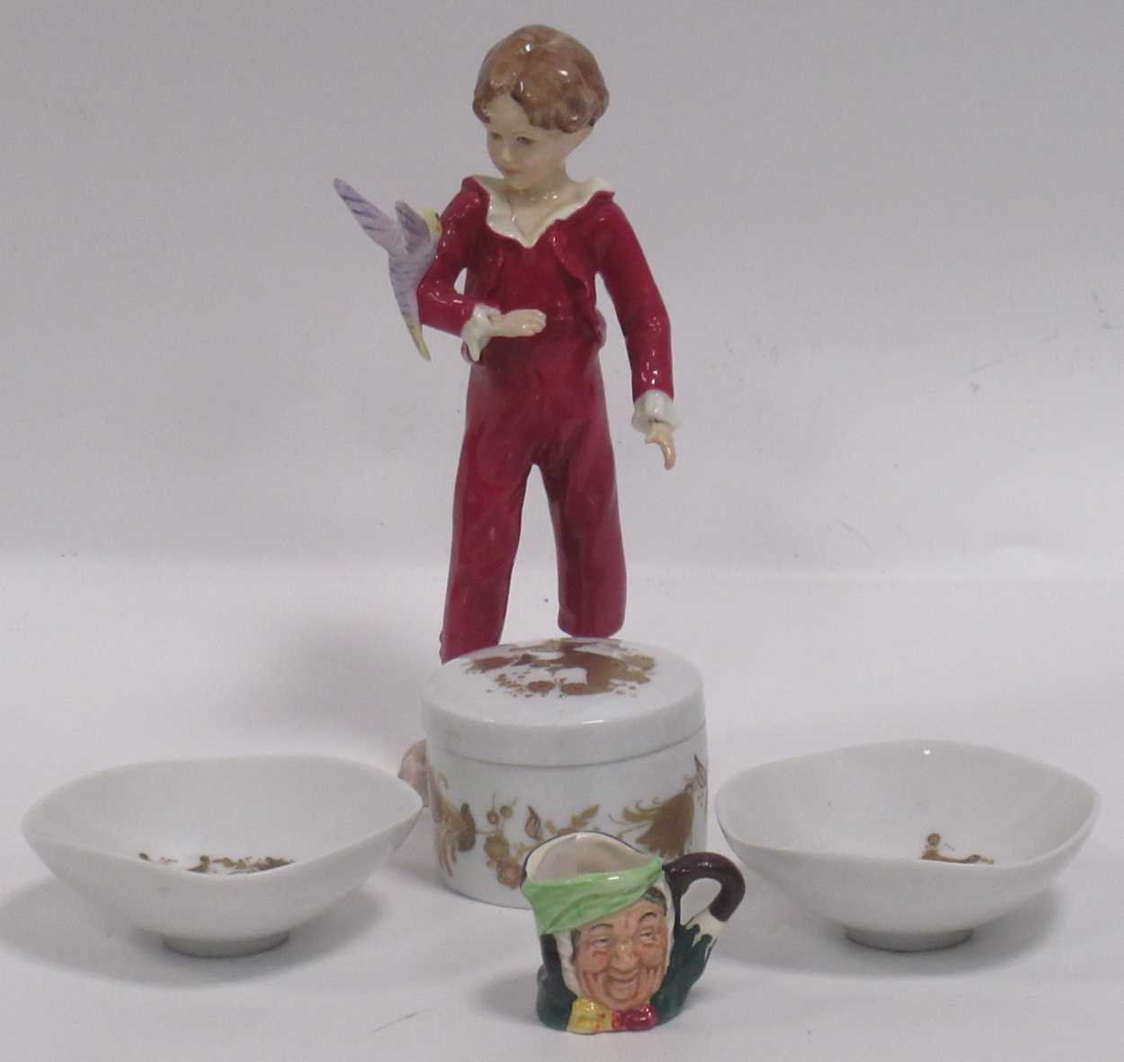 Lot 36 - Freda Doughty for Royal Worcester, Parakeet