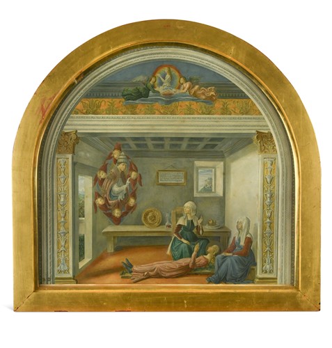 Lot 508 - Three Framed Arundel Society Chromolithographs