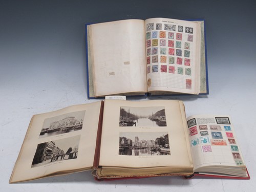 Lot 104 - A late Victorian scenic photograph album with...