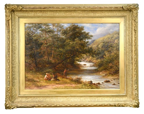 Lot 251 - James Thomas Linnell (British, 1826-1905)