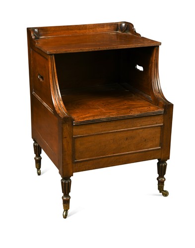 Lot 669 - A Regency mahogany commode in the manner of Gillows