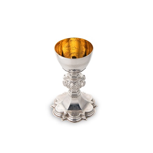 Lot 144 - A silver chalice by John Hardman & Co.