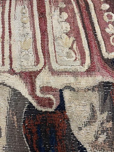 Lot 116 - A Flemish tapestry fragment, late 17th or early 18th century