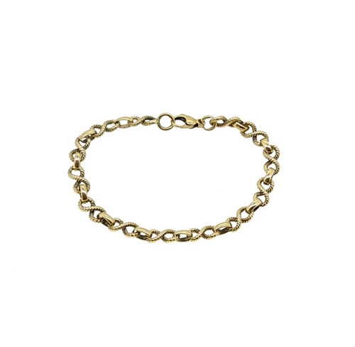 Lot 5 - A 9ct gold bracelet