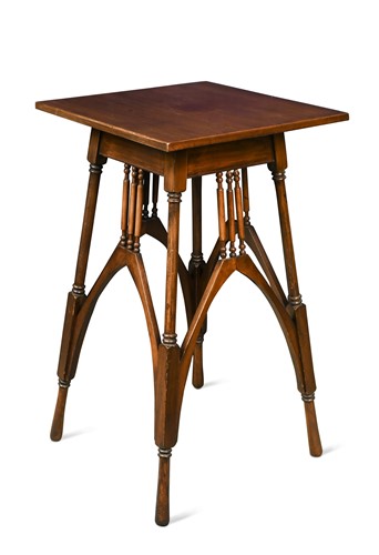 Lot 144 - Attributed to M. H. Baillie-Scott, a mahogany occasional table