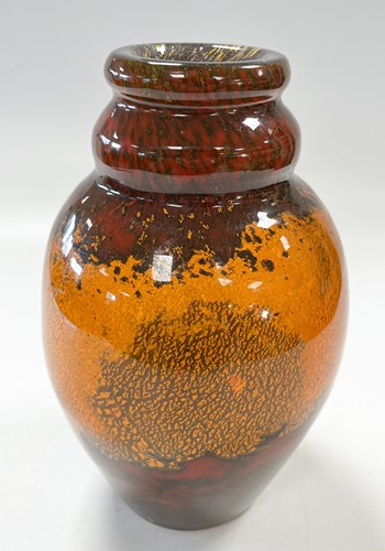 Lot 4 - A Muller Frères glass vase