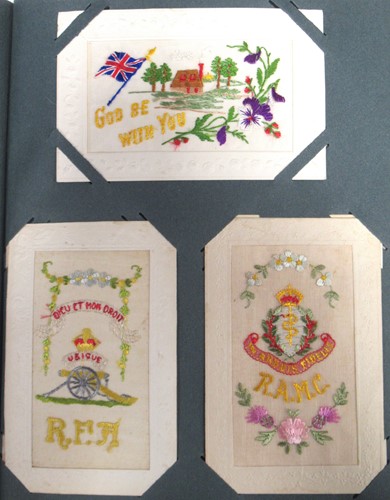 Lot 99 - Postcard album with about 270 postcards, c....