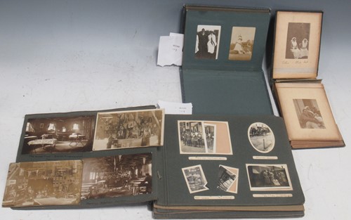 Lot 102 - Three First World War photograph albums: Egypt...