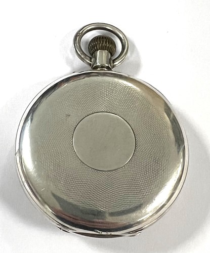Lot 200 - Mappin & Webb, London - A silver half hunter pocket watch