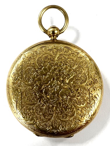 Lot 218 - J. F. Jacot, Le Locle - A late 19th century open faced pocket watch