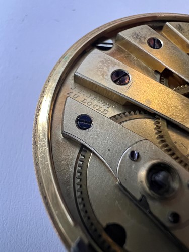 Lot 218 - J. F. Jacot, Le Locle - A late 19th century open faced pocket watch