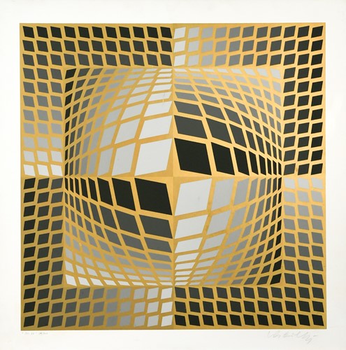 Lot 489 - Victor Vasarely (1906-1997)