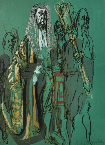 Lot 498 - Feliks Topolski RA (1907-1989)