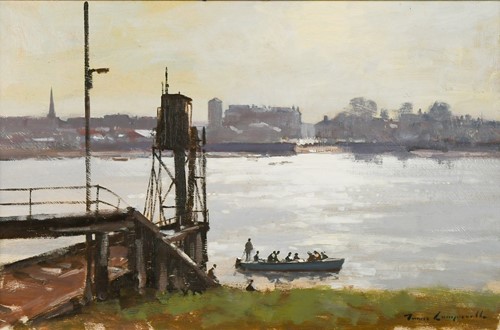 Lot 255 - James Longueville PS, RBSA (1942-)