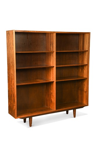 Lot 341 - A Danish rosewood bookcase by Hundevad