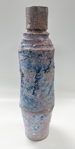 Lot 35 - Robin Welch (1936-2019), a tall stoneware vase