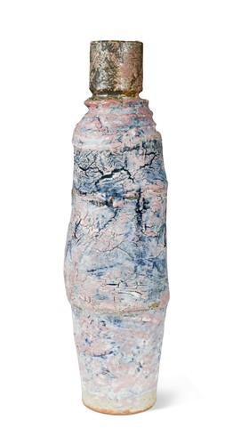 Lot 35 - Robin Welch (1936-2019), a tall stoneware vase