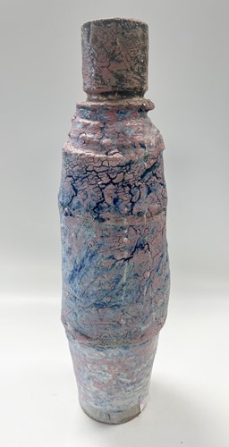 Lot 35 - Robin Welch (1936-2019), a tall stoneware vase