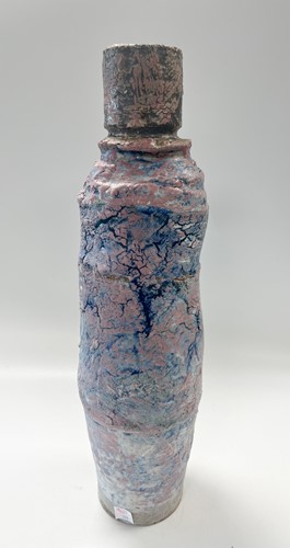 Lot 35 - Robin Welch (1936-2019), a tall stoneware vase