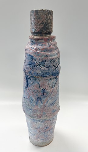 Lot 35 - Robin Welch (1936-2019), a tall stoneware vase