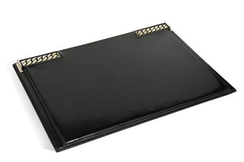 Lot 123 - Gucci, a mid-century Italian leather desk blotter pad