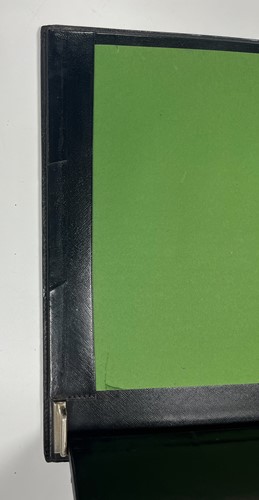 Lot 123 - Gucci, a mid-century Italian leather desk blotter pad