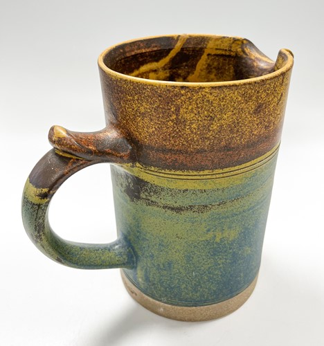 Lot 33 - Robin Welch (1936-2019), a large cylindrical stoneware jug