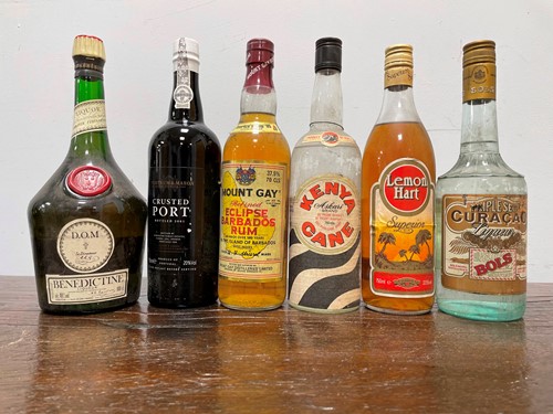 Lot 169 - Mixed spirits/liqueurs and drinking wines, 12...