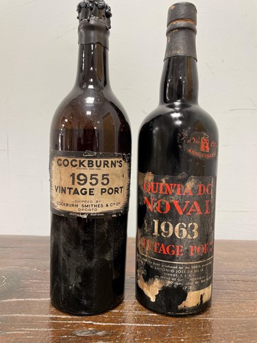 Lot 171 - Vintage port 1963, Quinta do Noval, 1 bottle;...