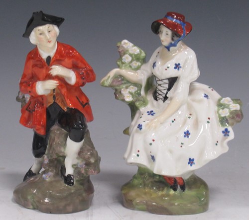 Lot 27 - A pair of Royal Doulton figures 'The Chelsea...