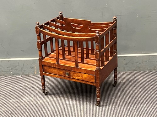 Lot 430 - A 19th century mahogany four division...
